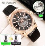 FH Factory Rolex Sky-dweller 42mm 9022 Movement 904L Steel Watch